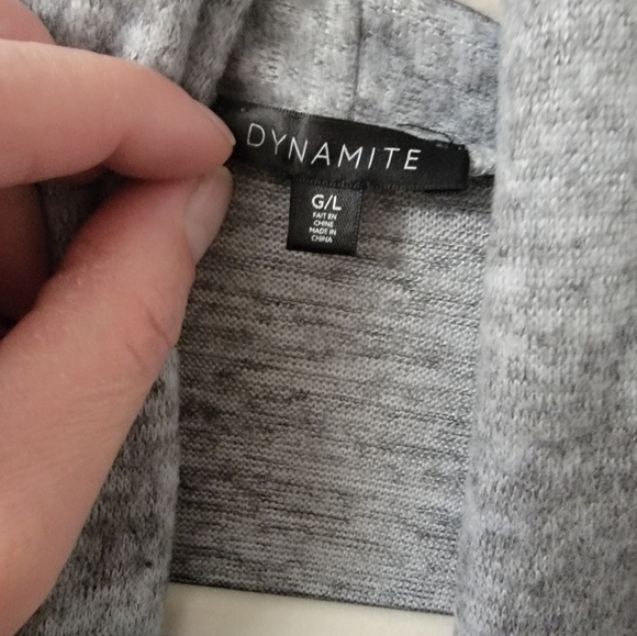 Dynamite light gray cardigan - Picture 6 of 7
